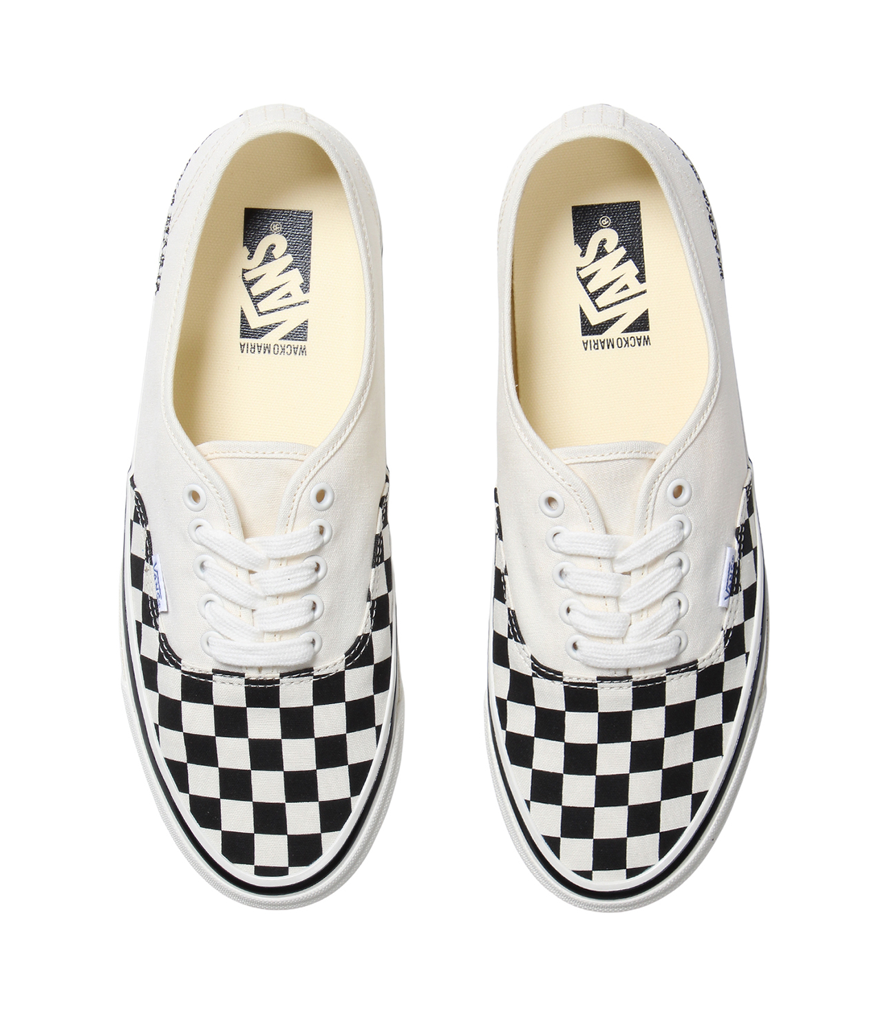WACKO MARIA Vans Premium Authentic ホワイト WACKO MARIA (VANS LX AUTHENTIC 44) WHITE - FAMLEST