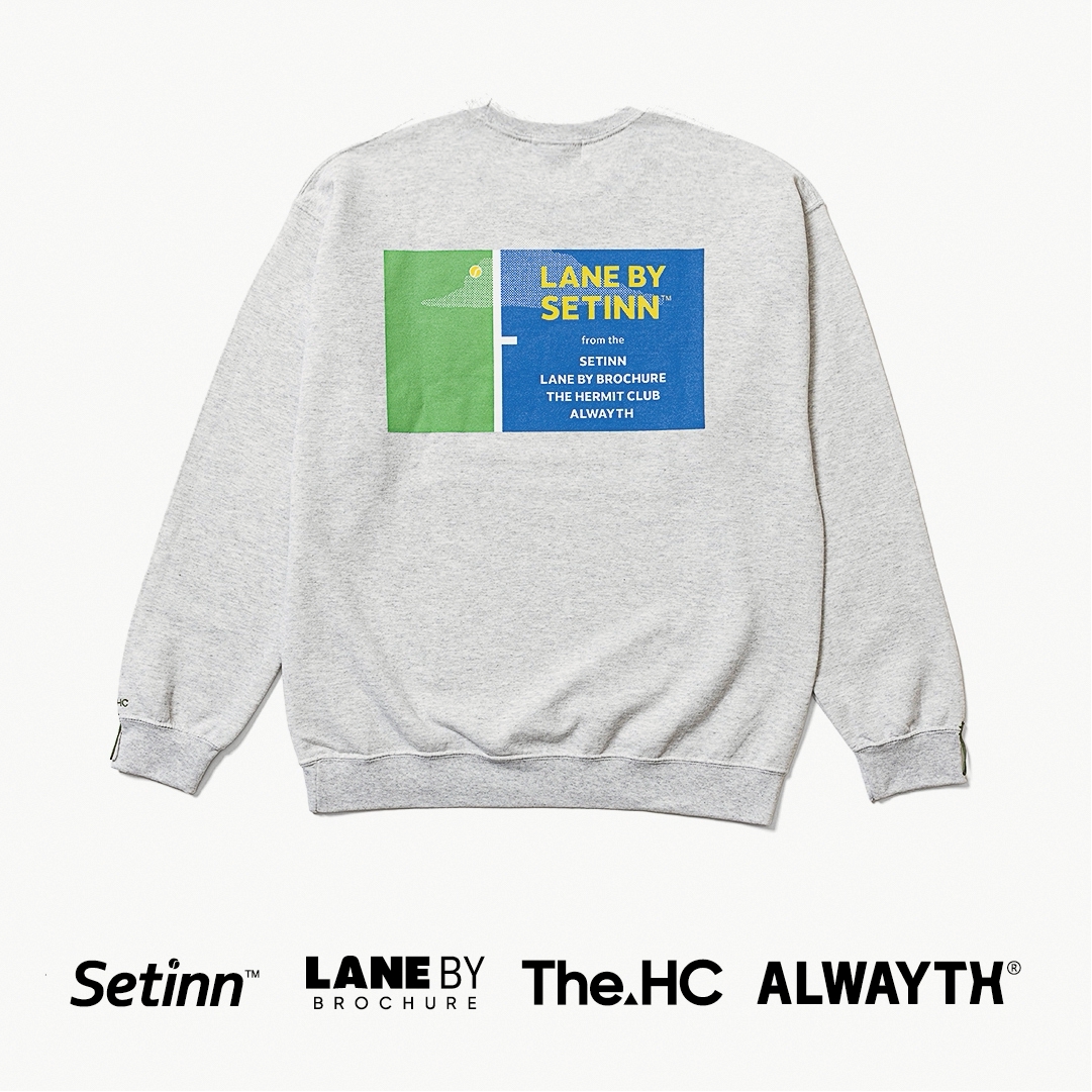 Lane by × Setinn × alwayth Tシャツ