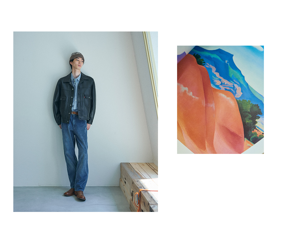 LEVI's STRAUSS & CO. レザージャケット XL 古着 リーバイス Levis LEVI STRAUSS & CO. レザーブルゾン