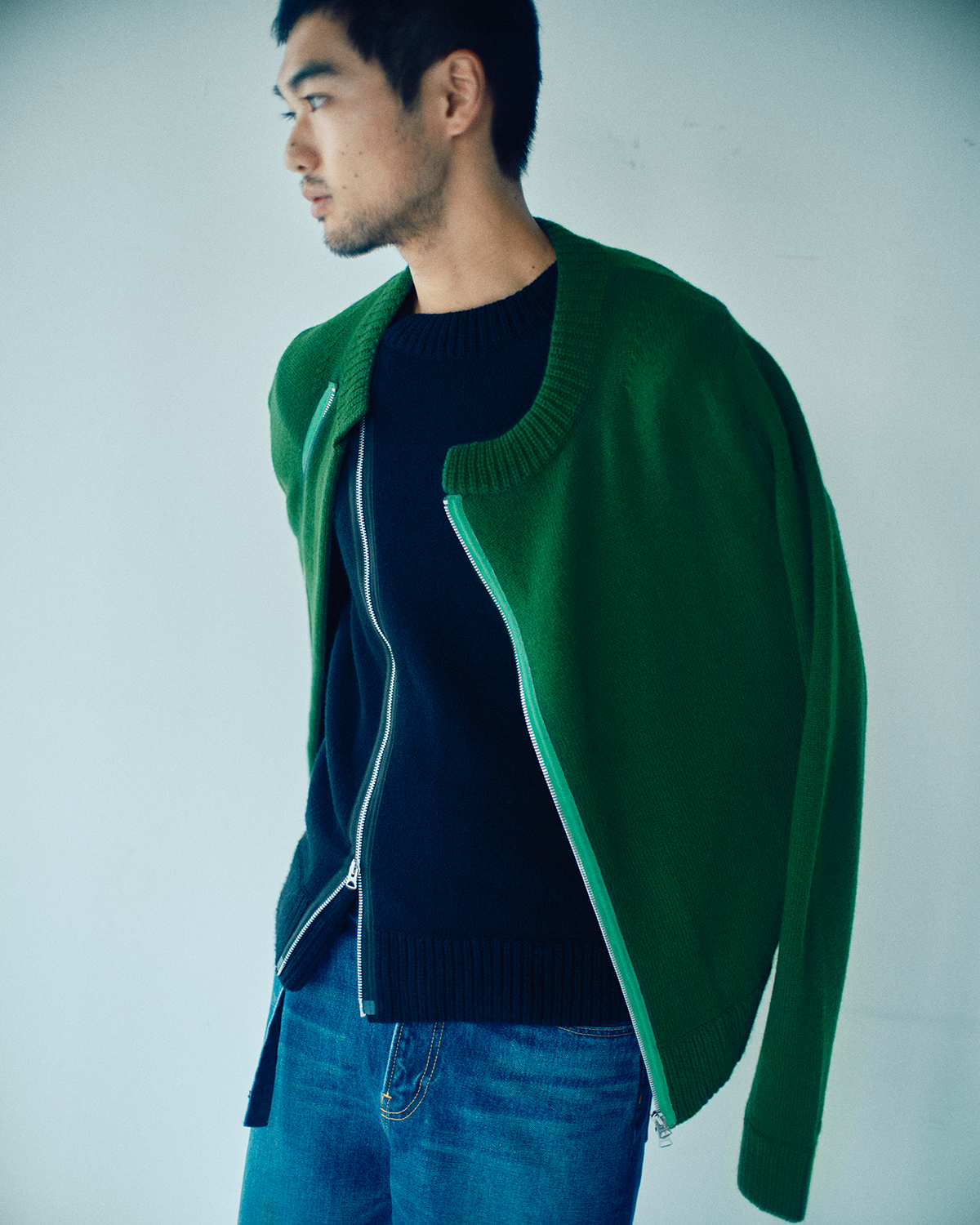 sacaiの新作ウールニットコレクション