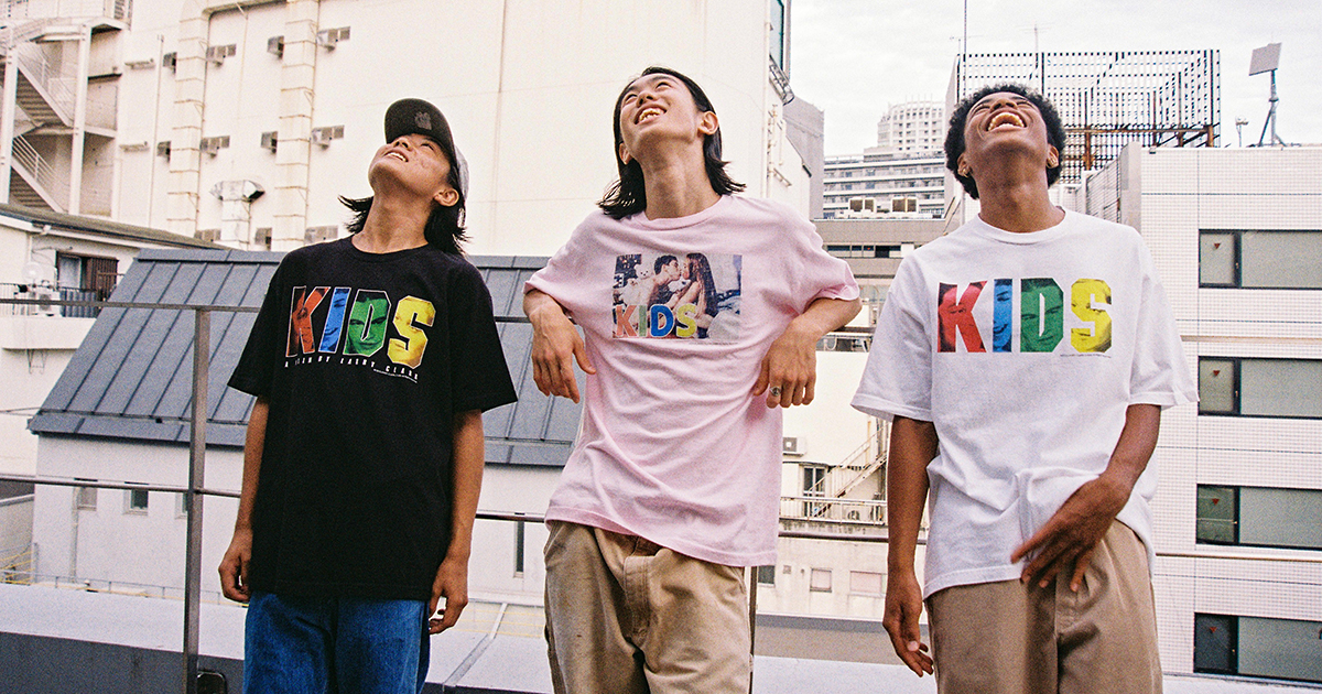 映画 KIDS NASA ロンT LARRY CLARK 野村訓市weber71 KIDS × weber] Long Sleeve T shirt | weber