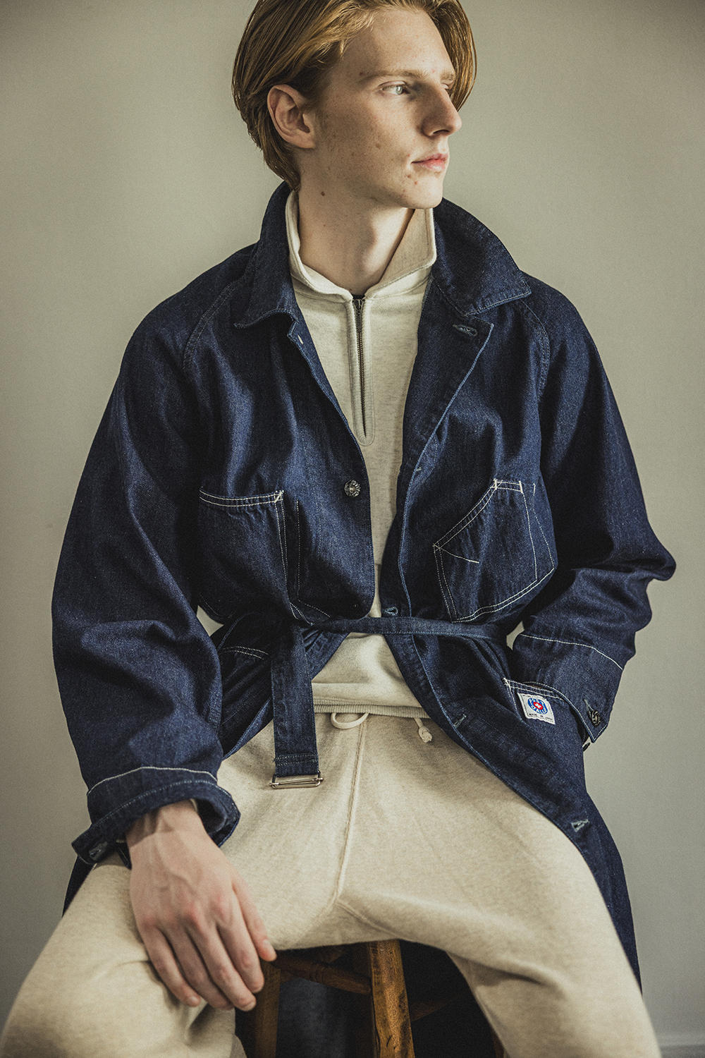 未使用POST O'ALLS×BEAMS PLUS ハンティングカバーオール POST O'ALLS × BEAMS PLUSのショップコート