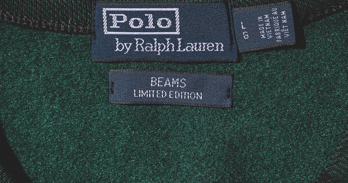 別注BEAMS×POLO RALPH LAURENカーキ／グリーンL/XL Polo Ralph LaurenとBEAMSによる別注コレクション第15弾