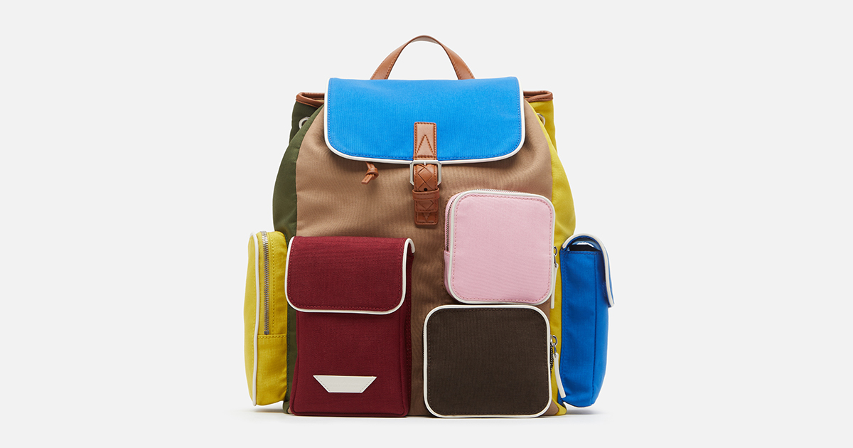 BOTTEGA VENETAのマルチカラーバックパック