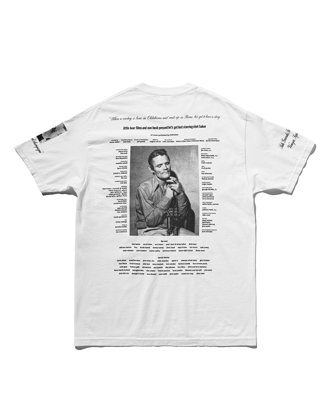 ブルース・ウェーバーの監督作品『Let's get Lost』とweberが