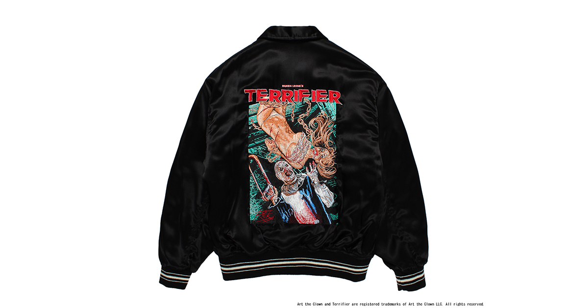 WACKO MARIAと『Terrifier』のコラボレーションアイテム第2弾