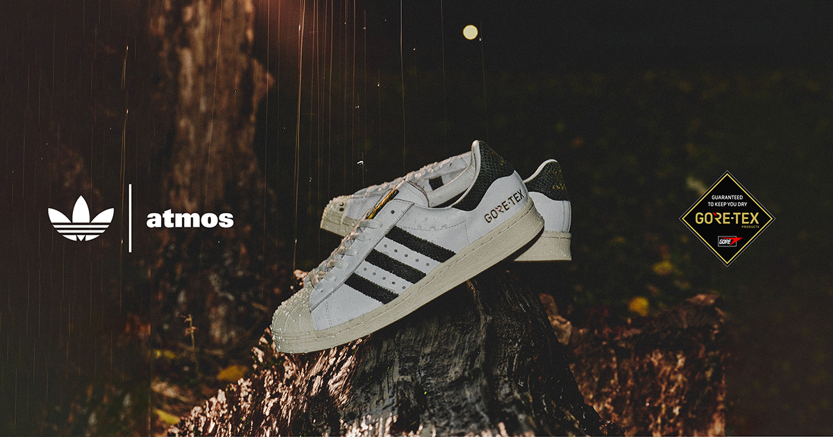 adidas Originals × atmosの『SUPERSTAR 82 GTX』に待望の新色が登場