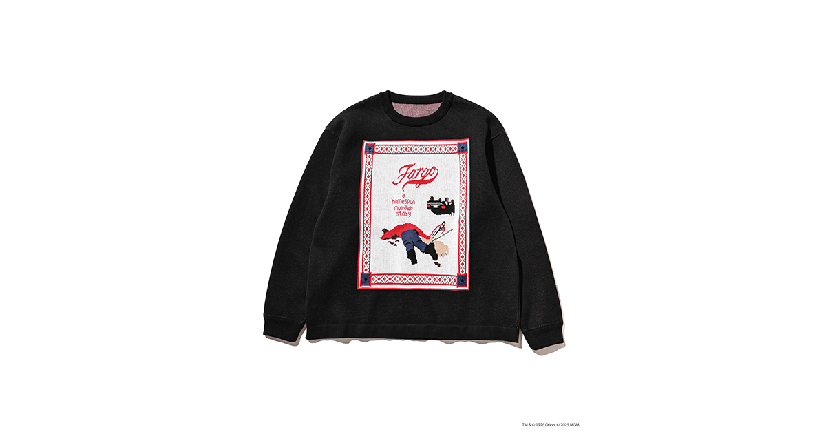 FARGO × crepuscule × weberのニットが50枚限定で発売