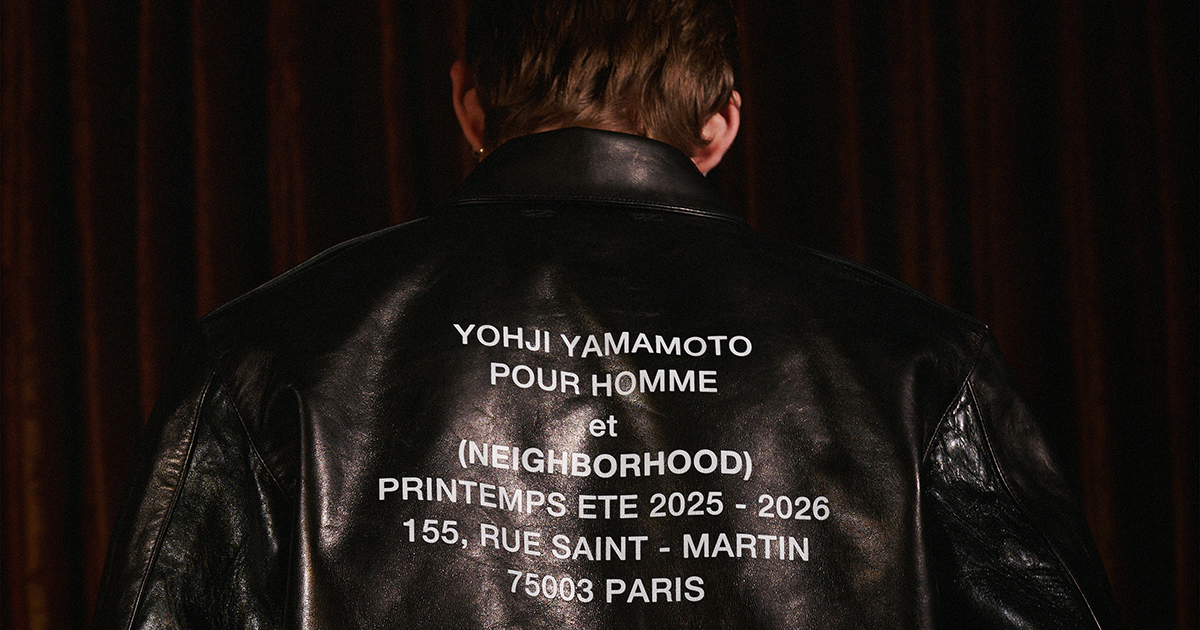Yohji Yamamoto POUR HOMMEとNEIGHBORHOODによる新作コラボレーション