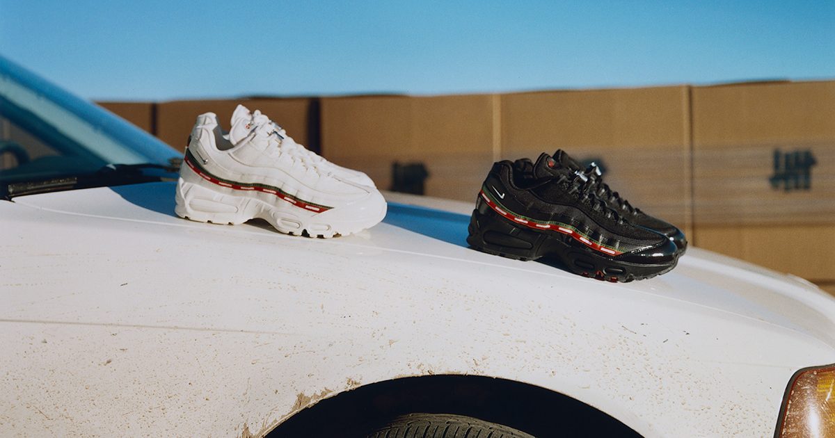 UNDEFEATED × NIKEの『AIR MAX 95』が12月7日に発売