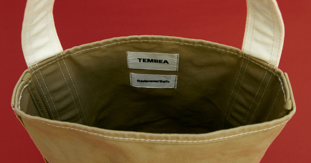 thisisneverthat × TEMBEAのニューアイテムが12月19日にリリース