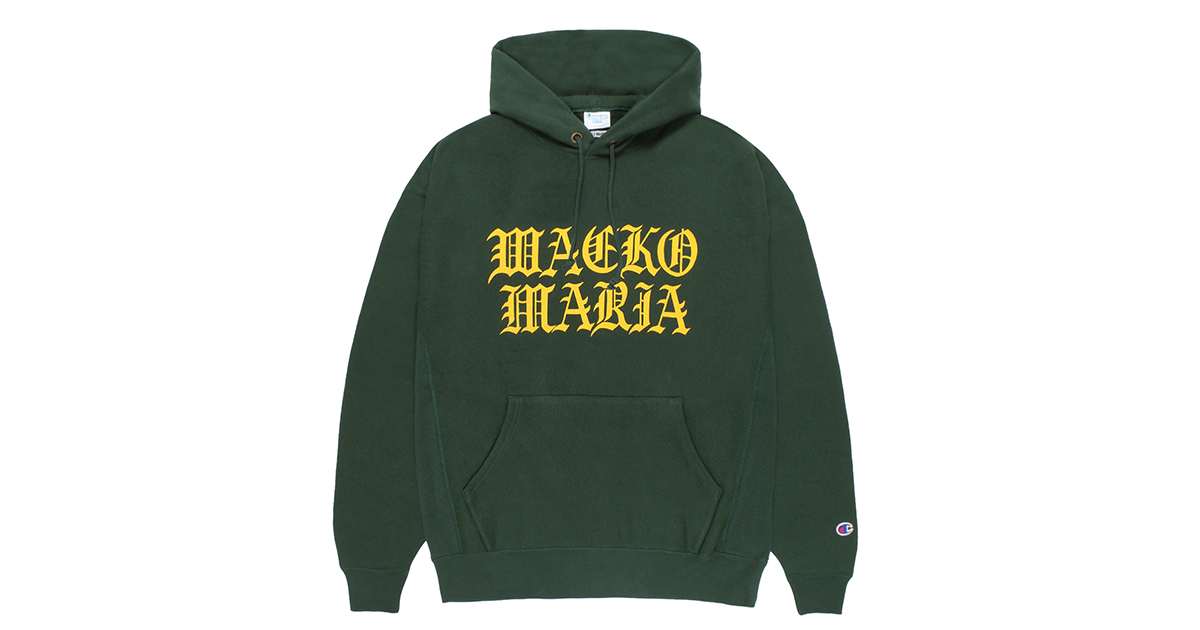 WACKO MARIAからChampionに別注したスウェットシリーズがリリース