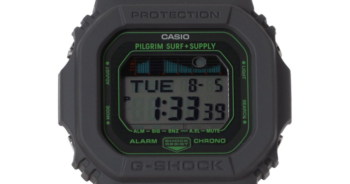 G-SHOCK × Pilgrim Surf+Supplyの『GLX-5600』