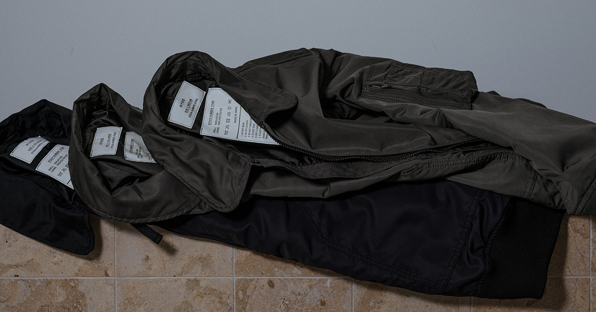 HYKE for BIOTOPの『TYPE CWU-36/P JACKET』