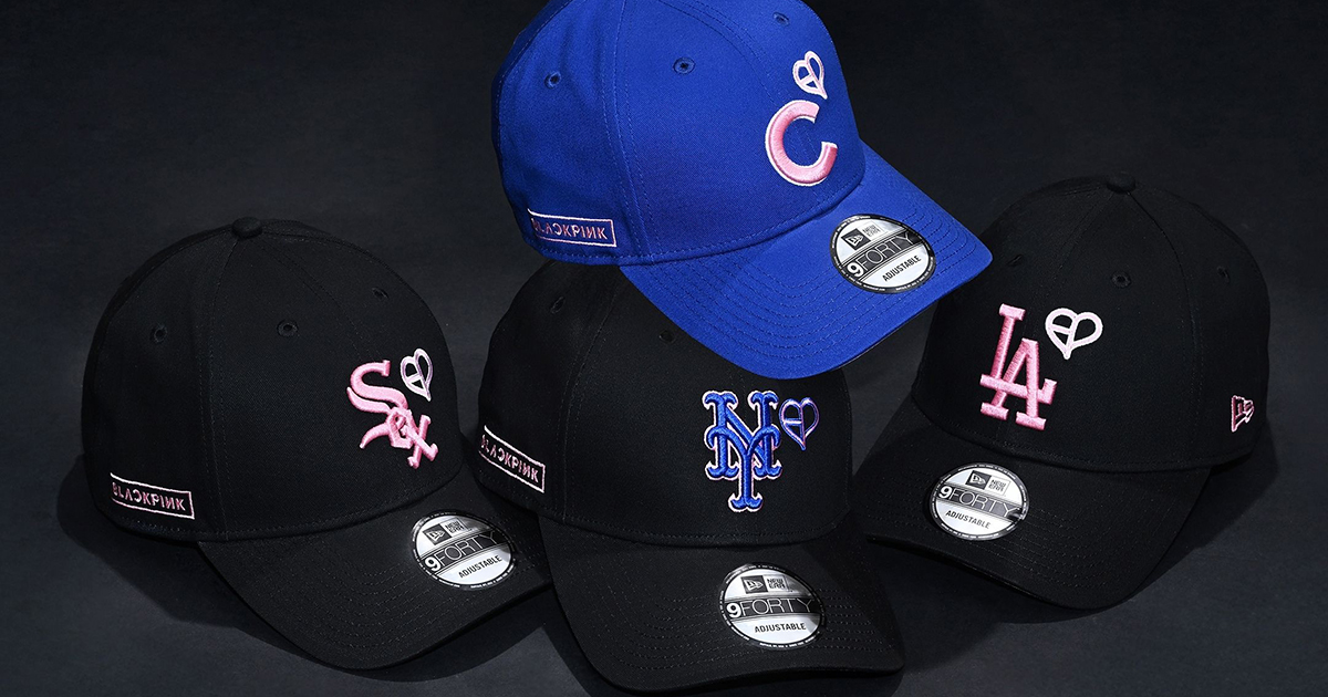 BLACKPINK、MLB、New Era®のトリプルコラボレーションキャップ