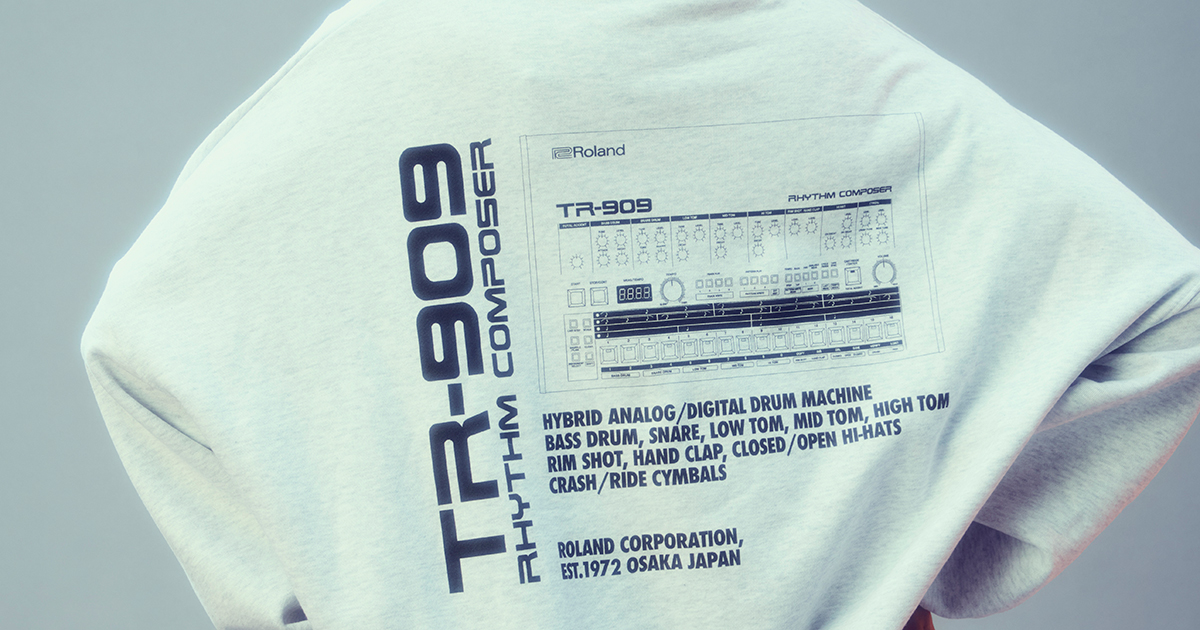 ISNESS MUSICからRolandの名機『TR-808』、『TR-909』にフォーカスした