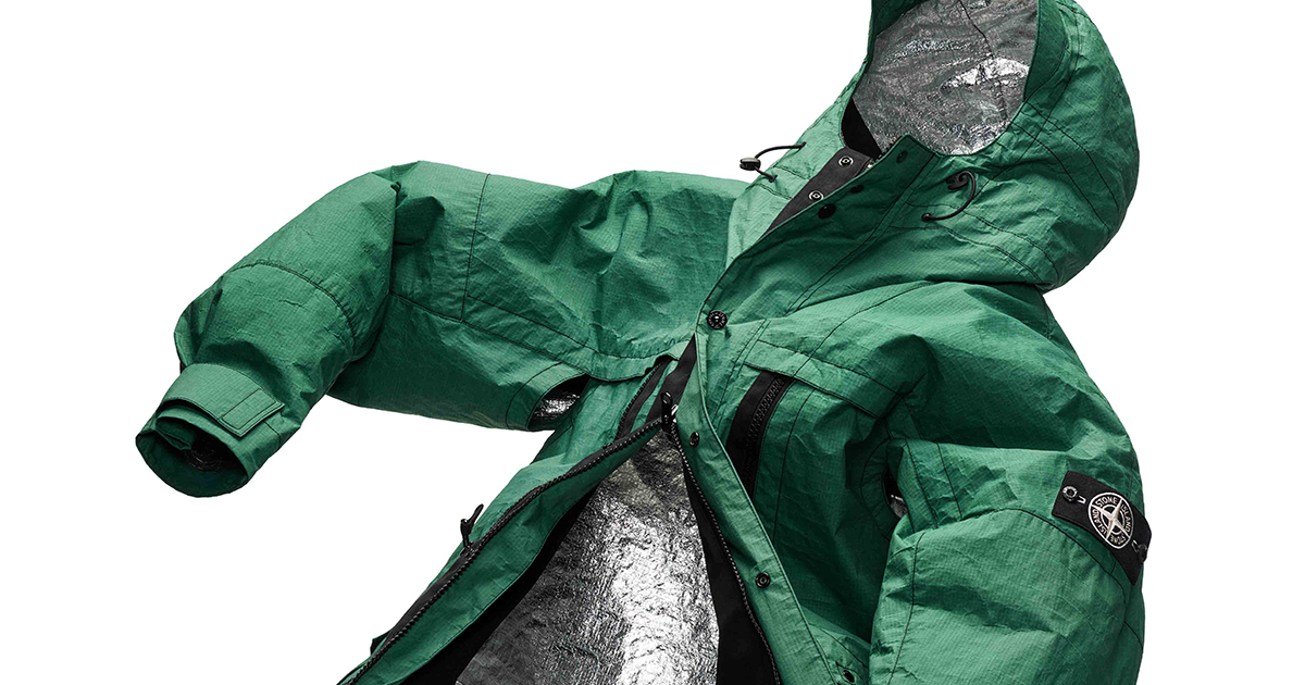 STONE ISLANDの『METAL LAMINA RIPSTOP HEAT REACTIVE』