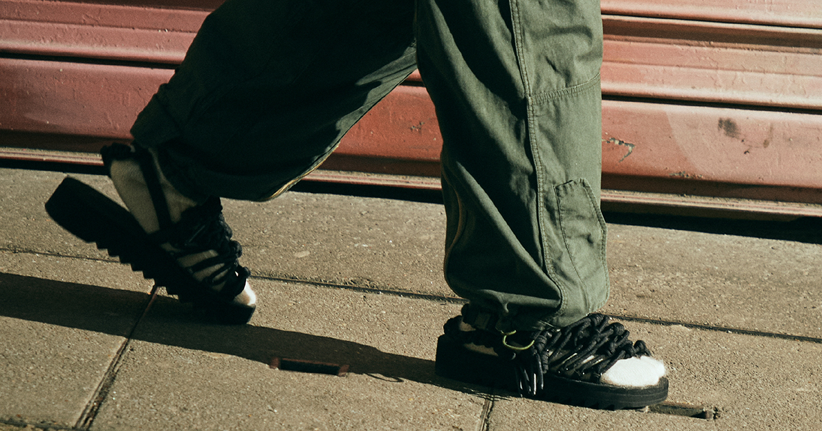 SUICOKE × beautiful peopleの『over engineering sandals』