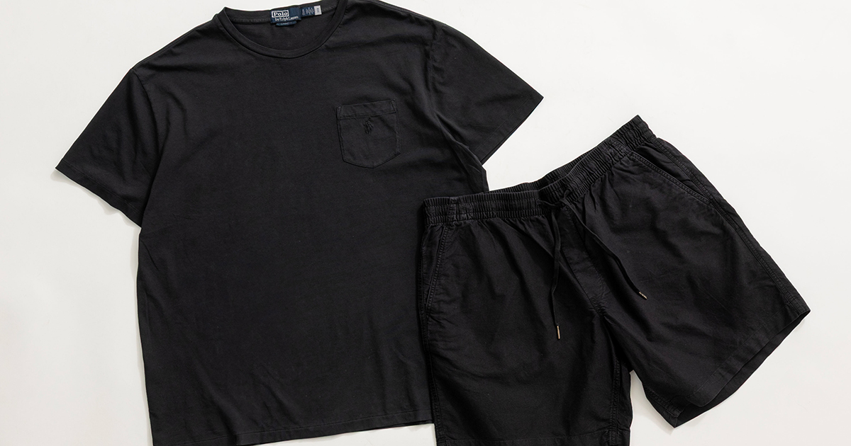 Polo Ralph Lauren for Ron Hermanの『Black Garment Dye Collection』