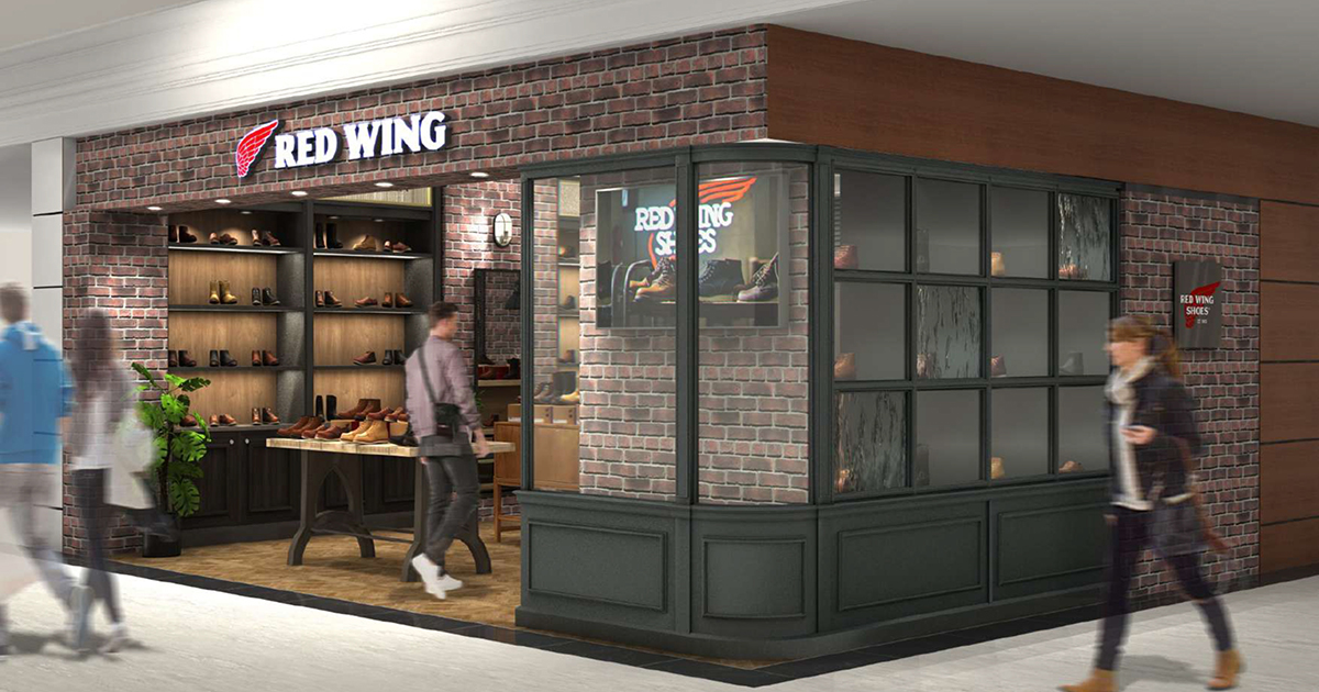 RED WINGの新店舗が新丸の内ビルディングにオープン