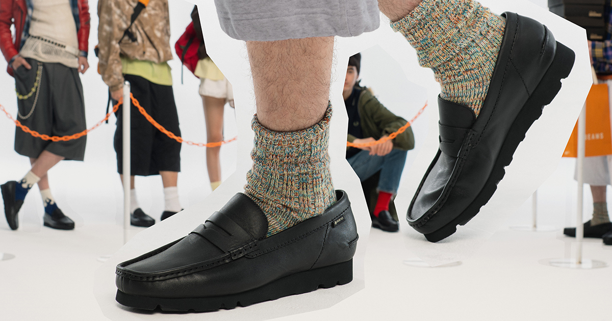 Clarks ORIGINALS × BEAMSの『WallaBeams Loafer GTX』