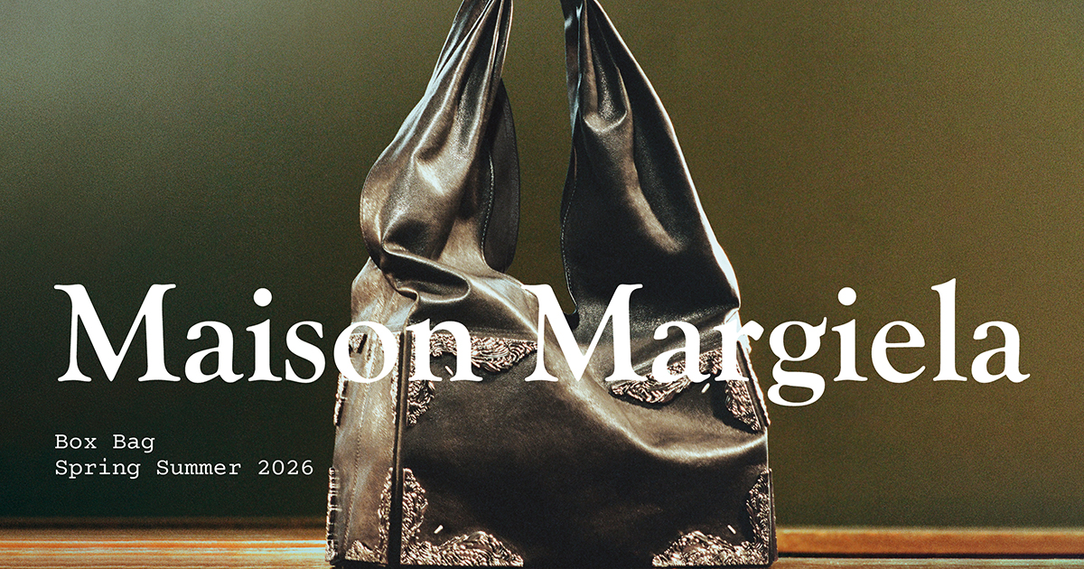 Maison Margielaの2026年春夏コレクションにフォーカスした