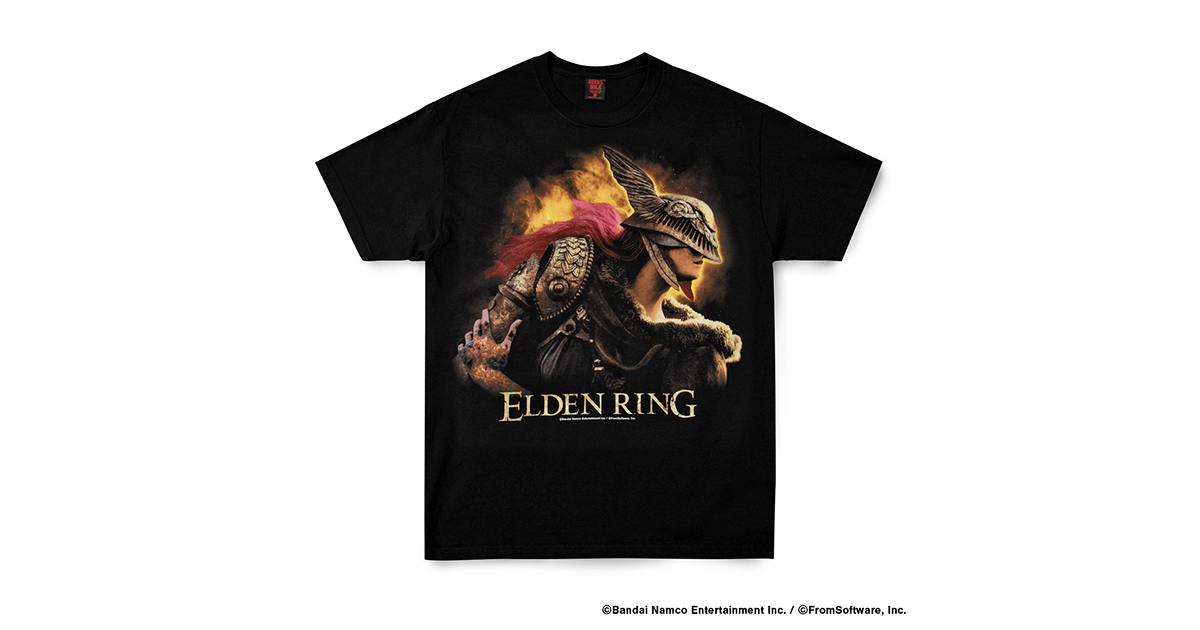 GEEKS RULEと『ELDEN RING』のコラボレーションTシャツが5月30日より