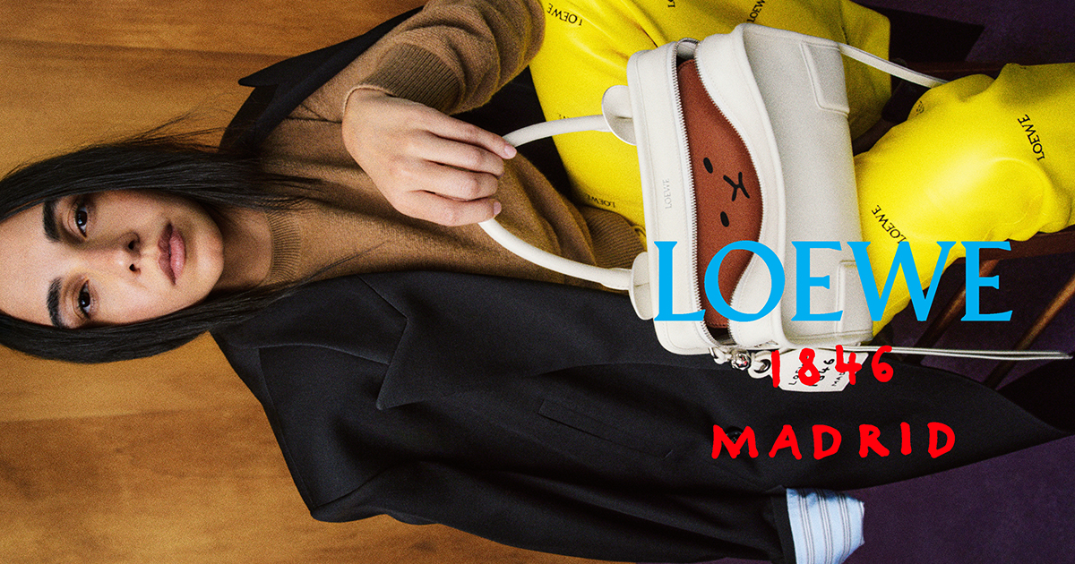 LOEWEがブランドの生誕180周年を祝うキャンペーンを発表
