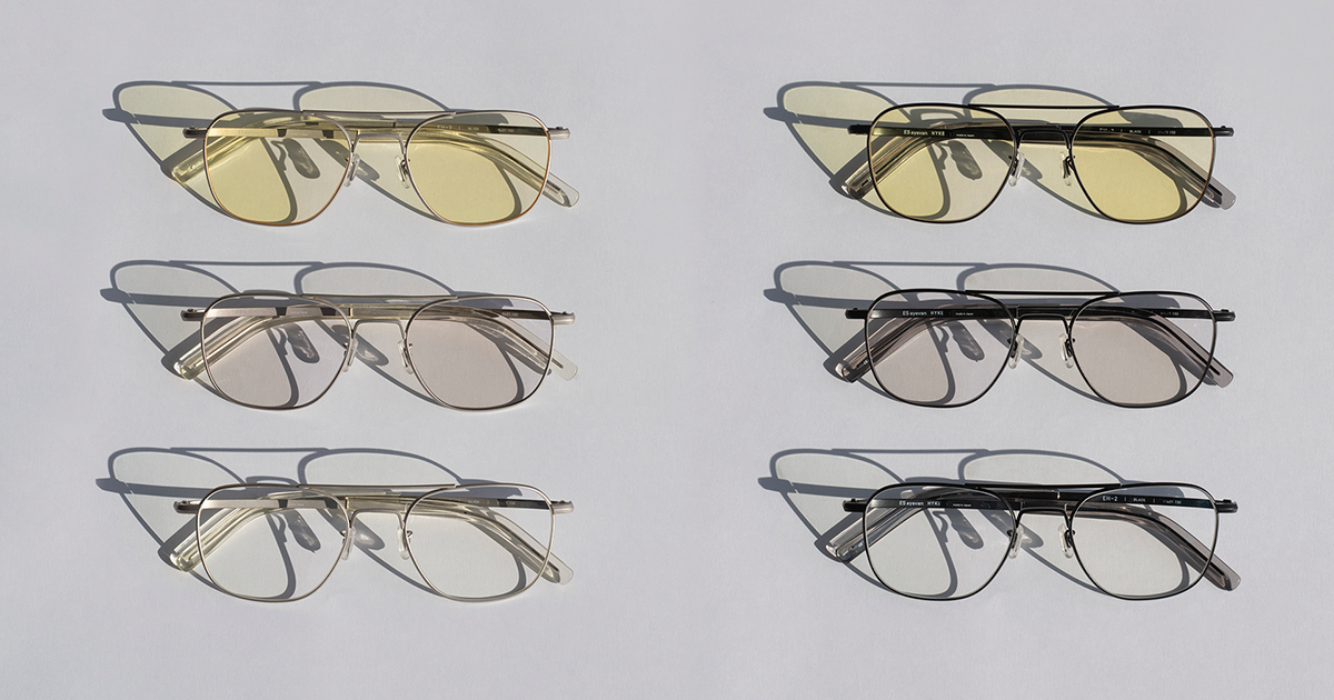 E5 eyevan × HYKEの第2弾が6月12日に発売
