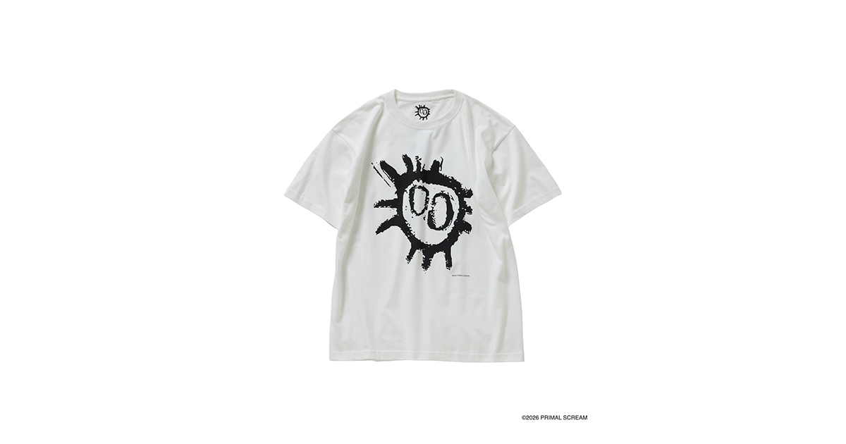Primal Scream for bonjour recordsのTシャツが6月27日にリリース