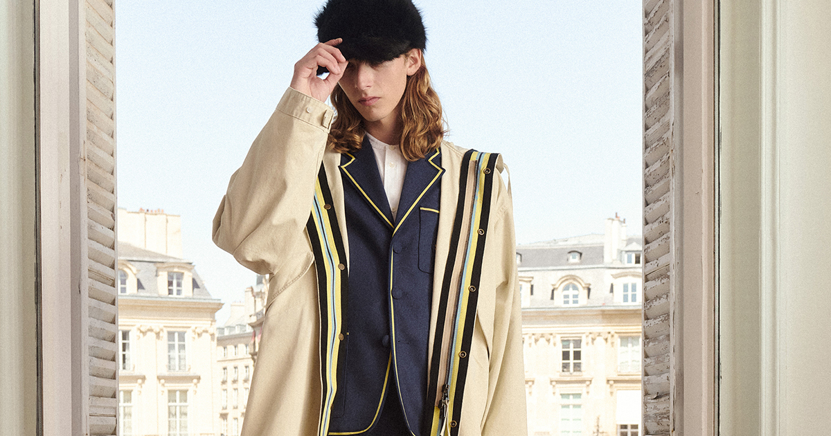 MADE IN ITALY KENZO 使える超ロング花柄マフラー フリンジ付き KENZOの2027年春夏コレクションが公開