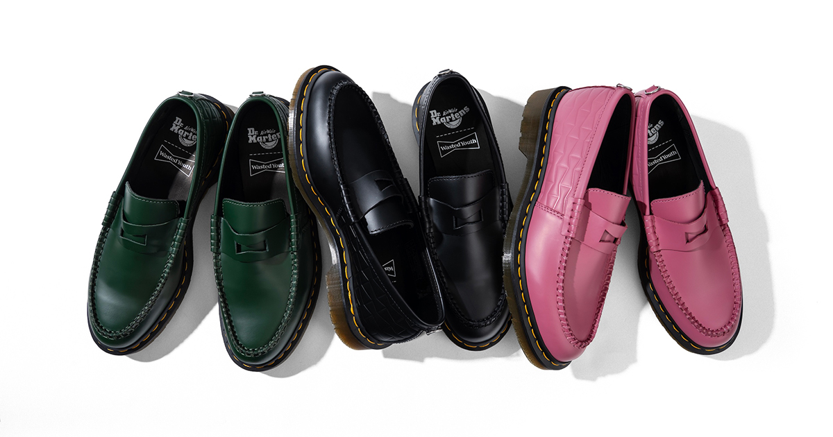 Dr. Martens × Wasted Youthの『Penton Loafers』