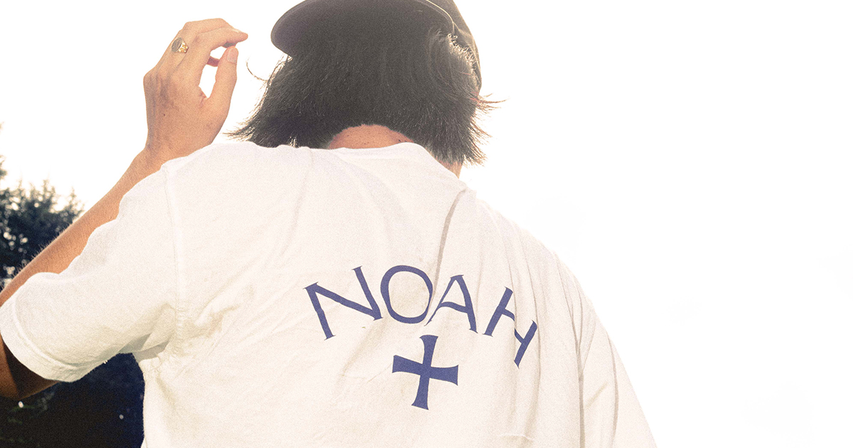 僕らの夏のユニフォーム。NOAHの『NOAH Summer Core Logo Tee』