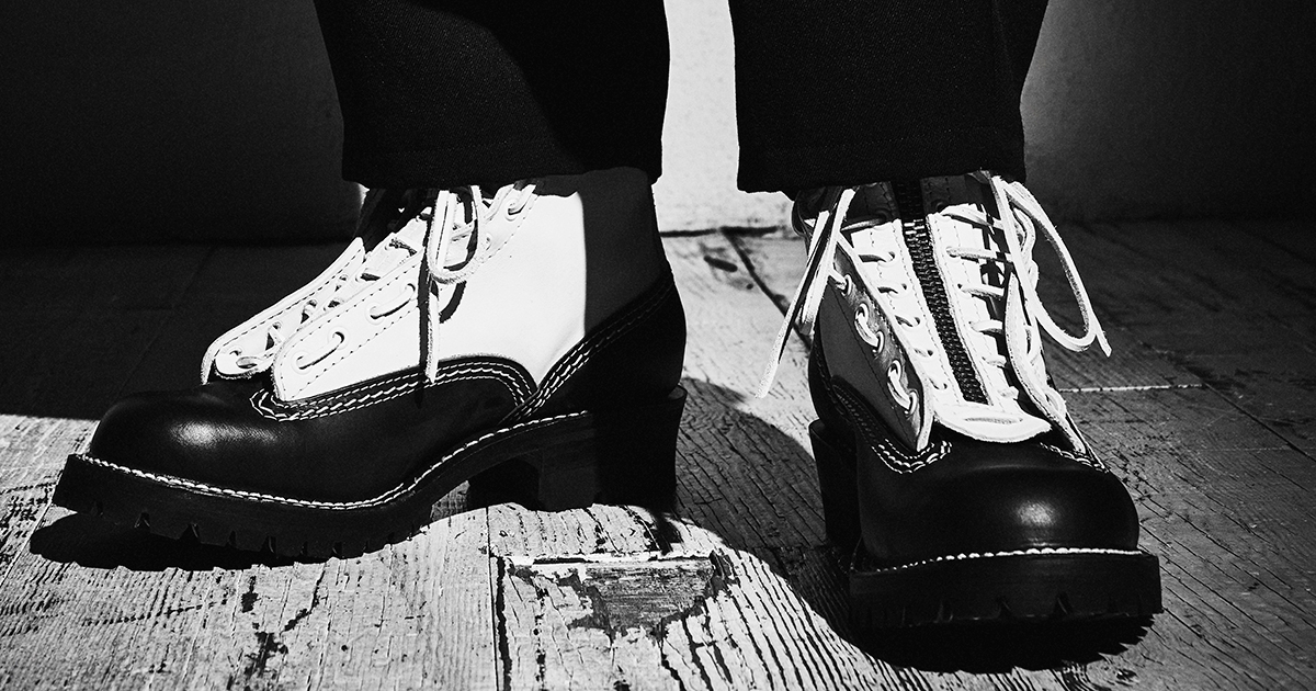 Yohji Yamamoto POUR HOMME × WESCOのコラボレーションブーツ